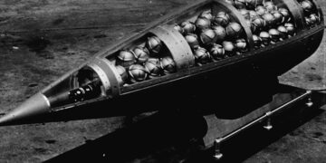 Amunicja kasetowa - zdjęcie poglądowe fot, wikimedia