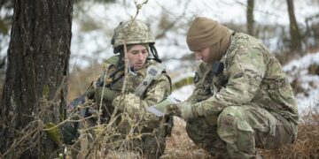 Trening żołnierzy z Ukrainy fot. Army Mil.