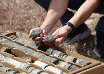 Próbki litu wydobyte w Thacker Pass, aut. lithiumamericas.com