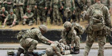 Szkolenie ukraińskich żołnierzy w Wielkiej Brytanii fot. British Army