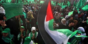 25-lecie Hamasu, Gaza, aut. Hadi Mohammad z farsnews.ir