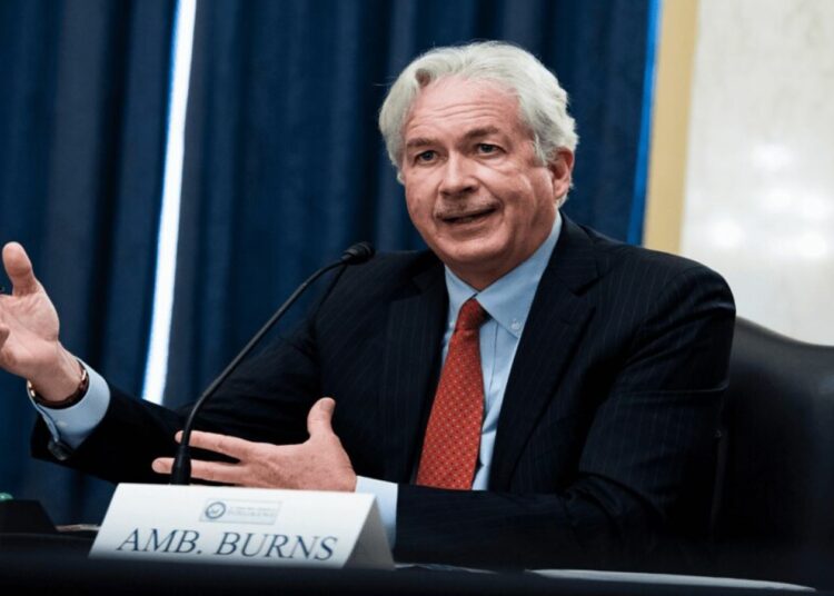 Dyrektor CIA, William J. Burns, 15 listopada 2022 roku, aut. The Pursuit Room z Flickr