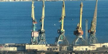 Zniszczony wrak okrętu Nowoczerkask fot. TG