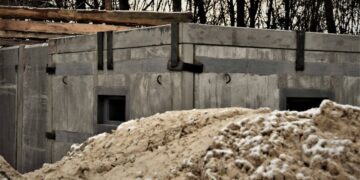 Umocnienia na granicach Kijowa. fot. Kijowska rada obronna