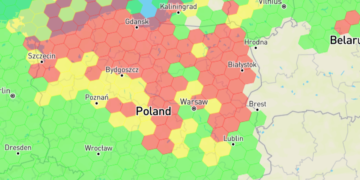 Zakłócenia GPS na Polską