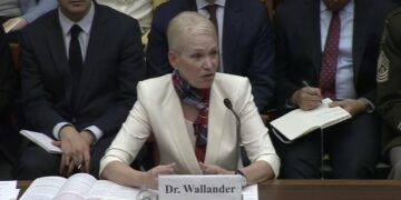 Celeste Wallander fot. CSPAN