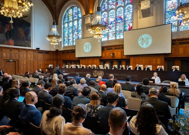 Stosowanie Konwencji w sprawie zapobiegania i karania zbrodni ludobójstwa w Strefie Gazy (Republika Południowej Afryki przeciwko Izraelowi) - Wysłuchania publiczne w sprawie wniosku o wskazanie/modyfikację środków tymczasowych złożonego przez RPA, 16-17 maja 2024 roku, aut. icj-cij.org