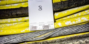 Uszkodzony kabel podmorski fot. norweska policja