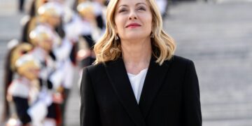 Premierka Włoch Giorgia Meloni, aut. @Palazzo_Chigi z platformy X