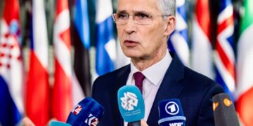 Sekretarz generalny NATO Jens Stoltenberg, aut. @NATO z platformy X