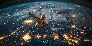 Satelita w kosmie