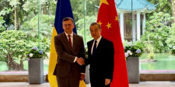 Dmytro Kuleba i Wang Yi fot. mfa.gov.ua