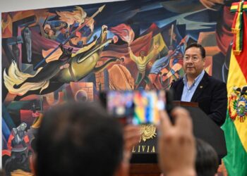 Prezydent Boliwii Luis Arce, 28 czerwca 2024 roku, aut. @LuchoXBolivia z platformy X