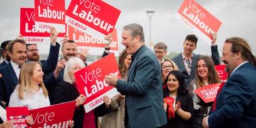Kampania wyborcza Laburzystów fot. Partia Pracy