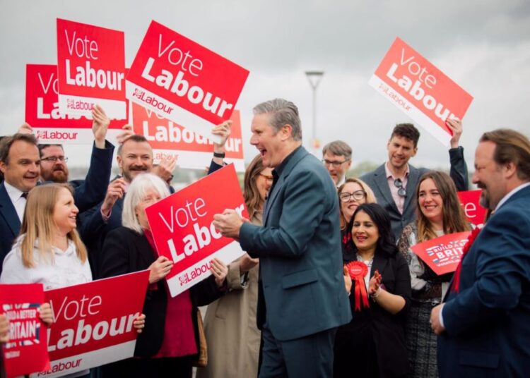 Kampania wyborcza Laburzystów fot. Partia Pracy