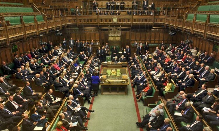 Sala obrad Izby Gmin Flickr UK Parliament