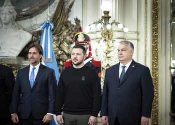 Wizyta Orbana w Kijowie. fot. Zoltán Fischer Press Office of the Prime Minister MTI