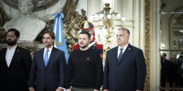 Wizyta Orbana w Kijowie. fot. Zoltán Fischer Press Office of the Prime Minister MTI