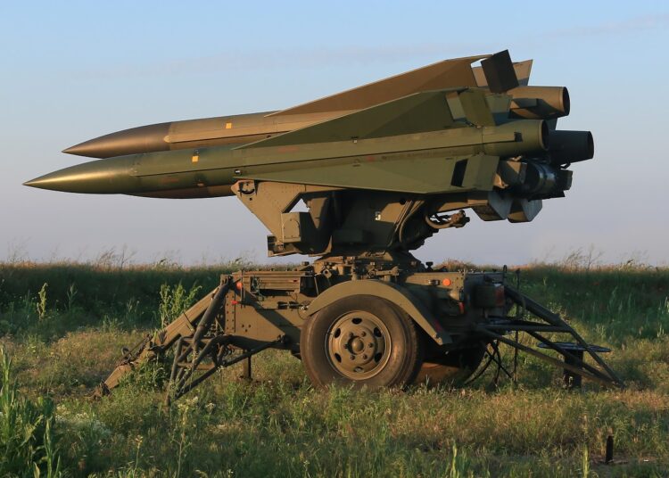 Wyrzutnia systemu HAWK fot. Siły Powietrzne Ukrainy