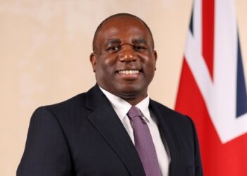 David Lammy - Minister Spraw Zagranicznych Wielkiej Brytanii.