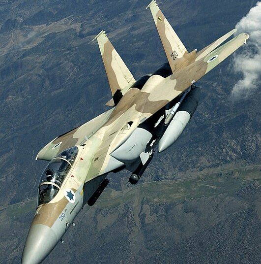 F-15I Izraelskich Sił Powietrznych fot. Wikimedia